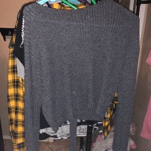 Grey sweater